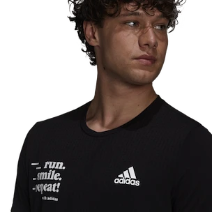 Pánske tričko adidas  Sig Tee Black