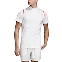 Pánske tričko adidas SMC Zipper Tee White