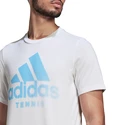 Pánske tričko adidas  Tennis Category Graphic T-Shirt White