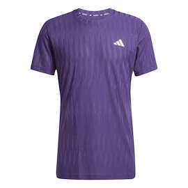 Pánske tričko adidas Tennis Climacool+ AIRCHILL FreeLift T-Shirt Aurora Plum