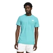 Pánske tričko adidas  Tennis Climacool+ AIRCHILL FreeLift T-Shirt Blue