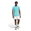 Pánske tričko adidas  Tennis Climacool+ AIRCHILL FreeLift T-Shirt Blue