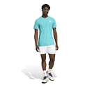 Pánske tričko adidas  Tennis Climacool+ AIRCHILL FreeLift T-Shirt Blue