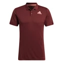 Pánske tričko adidas  Tennis Freelift Polo Shadow Red