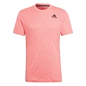 Pánske tričko adidas  Tennis Freelift Tee Acid Red