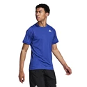 Pánske tričko adidas  Tennis Freelift Tee Victory Blue/White