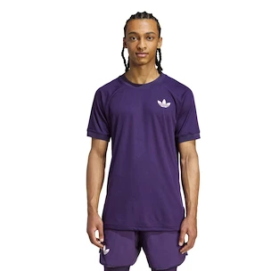 Pánske tričko adidas  Tennis Pro Climacool+ FreeLift T-Shirt Aurora Plum