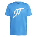 Pánske tričko adidas  Thiem Logo Graphic Tee Blue