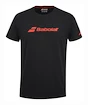 Pánske tričko Babolat  Exercise Babolat Tee Men Black M