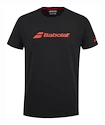 Pánske tričko Babolat  Exercise Babolat Tee Men Black M