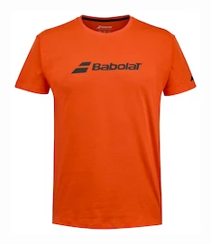 Pánske tričko Babolat Exercise Babolat Tee Men Fiesta Red