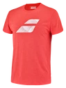 Pánske tričko Babolat  Exercise Big Flag Tee Men Poppy Red