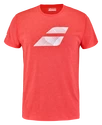 Pánske tričko Babolat  Exercise Big Flag Tee Men Poppy Red