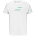 Pánske tričko Babolat  Exercise Big Flag Tee Men White