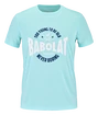 Pánske tričko Babolat  Exercise Graphic Tee Men Angel Blue