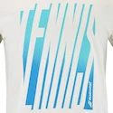 Pánske tričko Babolat  Exercise Message Tee Men Cannoli Cream