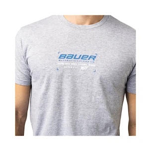 Pánske tričko Bauer  Graphic Tee Grey L