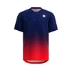 Pánske tričko BIDI BADU  Colortwist Tee Dark Blue/Red