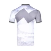 Pánske tričko BIDI BADU  Idir Tech Polo White/Grey