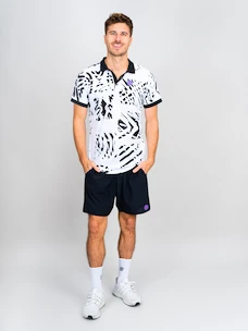 Pánske tričko BIDI BADU  Melbourne Polo White/Black