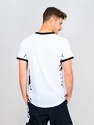 Pánske tričko BIDI BADU  Melbourne V-Neck Tee White/Black