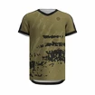 Pánske tričko BIDI BADU  Pure Wild V-Neck Tee Olive/Dark Grey