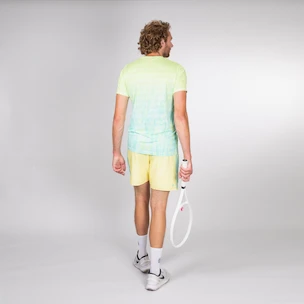 Pánske tričko BIDI BADU  Tafari Tech Tee Mint/Yellow