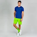 Pánske tričko BIDI BADU Ted Tech Tee Blue/Neon Green
