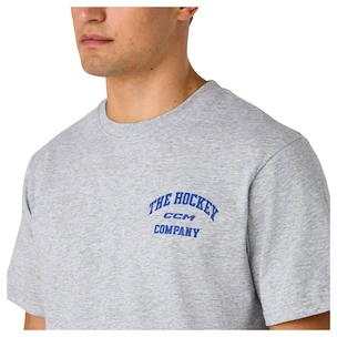 Pánske tričko CCM  Athleisure Tee Grey Melange