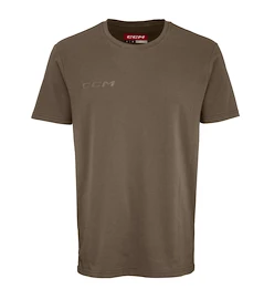 Pánske tričko CCM Core SS Tee Major Brown