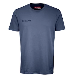 Pánske tričko CCM Core SS Tee Vintage Blue