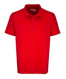 Pánske tričko CCM Fitted Polo Red