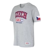 Pánske tričko CCM  FLAG TEE TEAM CZECH Athletic Grey