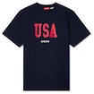 Pánske tričko CCM  Flag Tee Team USA Navy