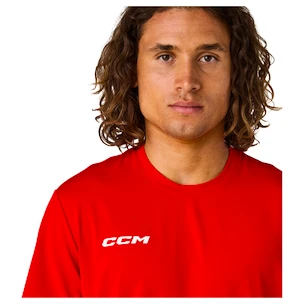 Pánske tričko CCM  Lightweight Training Red