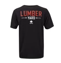 Pánske tričko CCM  LUMBER YARD TEE Black