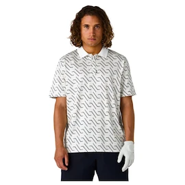 Pánske tričko CCM Polo Print Blanc
