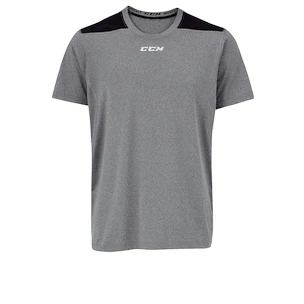 Pánske tričko CCM  Premium Tech Tee   S, čierna