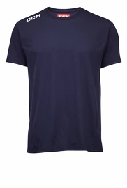 Pánske tričko CCM SS Essential Tee Navy