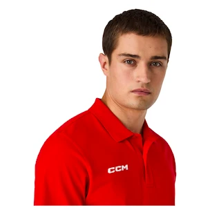 Pánske tričko CCM  Team Polo Red