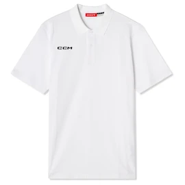 Pánske tričko CCM Team Polo White