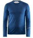 Pánske tričko Craft  SubZ Wool LS dark blue