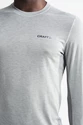 Pánske tričko Craft SubZ Wool LS šedé