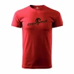Pánske tričko Czech Virus  Basic Red