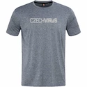 Pánske tričko Czech Virus  Recycled Gray