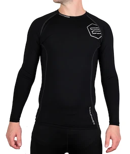 Pánske tričko Endurance  Crosbyton Compression LS Black XXL