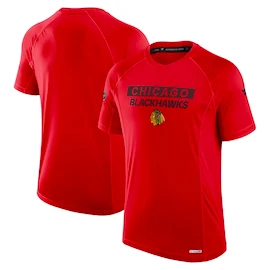 Pánske tričko Fanatics AP Rink Tech SS Tee Chicago Blackhawks