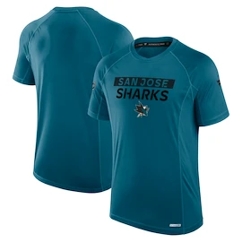 Pánske tričko Fanatics AP Rink Tech SS Tee San Jose Sharks