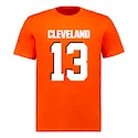 Pánske tričko Fanatics NFL Cleveland Browns Odell Beckham Jr 13 oranžové
