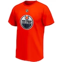Pánske tričko Fanatics NHL Edmonton Oilers Leon Draisaitl 29 oranžové